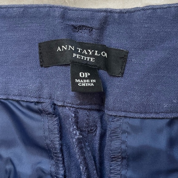 Ann Taylor Deep Blue Trousers - Picture 6 of 8